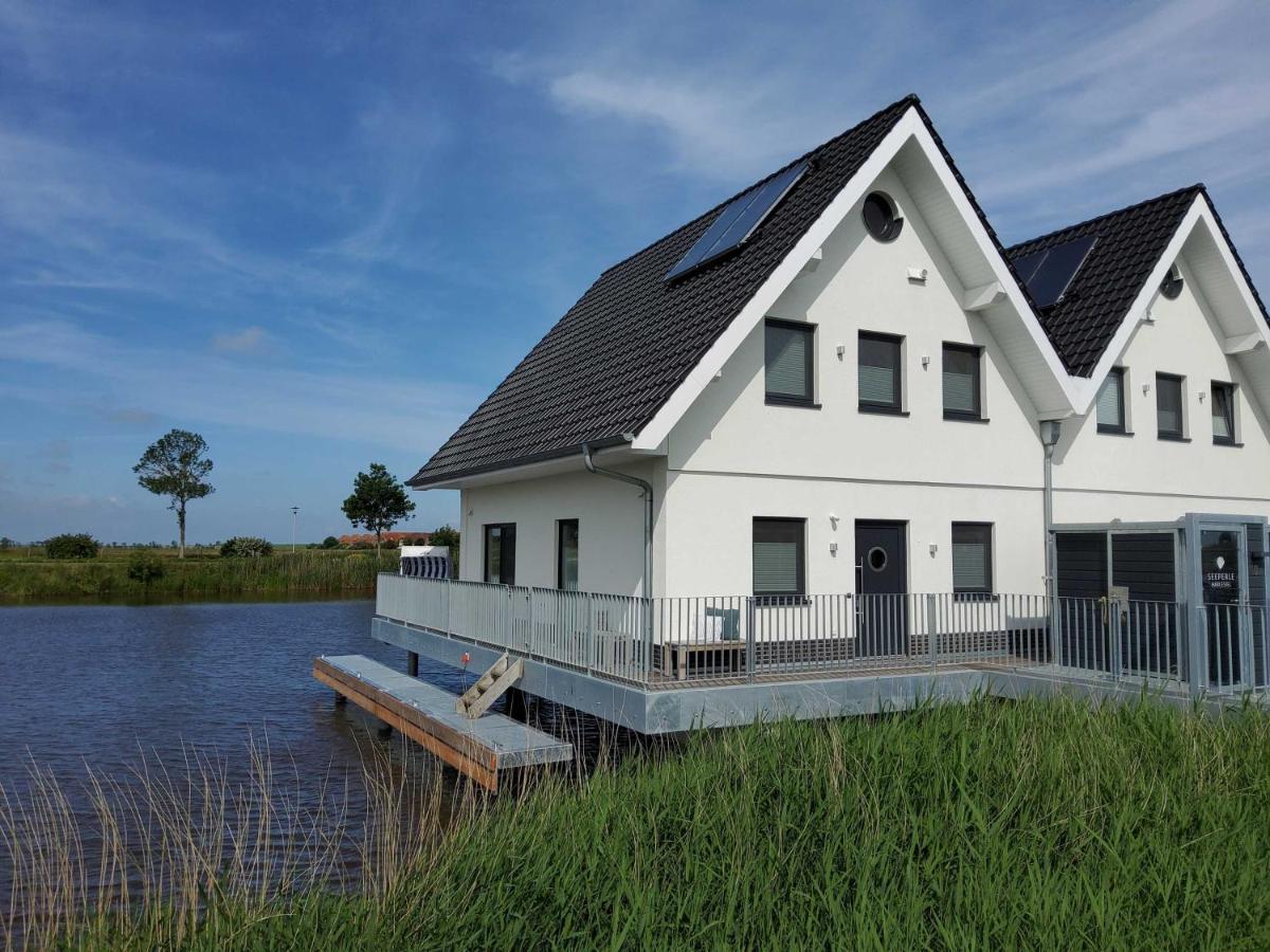 Nr 110 - Ferienhaus Seeperle Pfahlhaus Auf Der Harle Carolinensiel Esterno foto